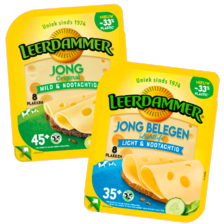 Leerdammer kaasplakken